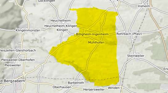 Immobilienpreisekarte Billigheim Ingenheim Billigheim
